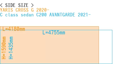 #YARIS CROSS G 2020- + C class sedan C200 AVANTGARDE 2021-